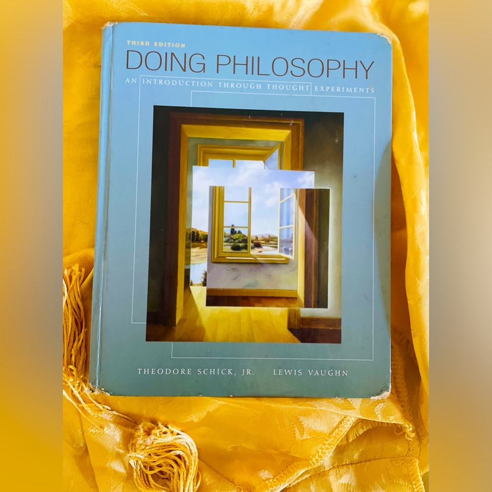 Vintage 3rd Ed Book:Doing Philosophy An Introduction Through Thought Experiments